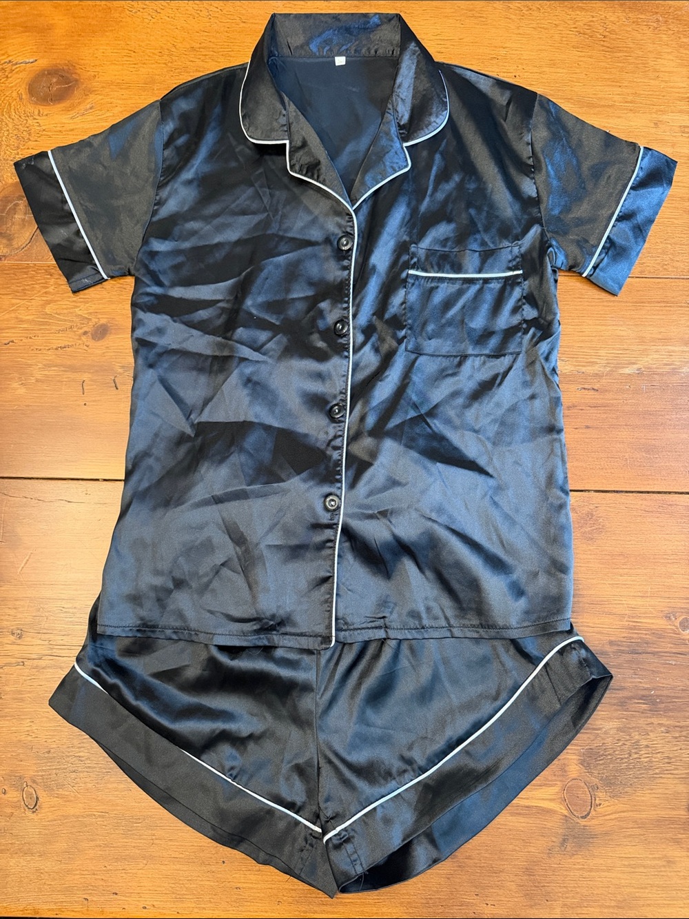 Women's Black Pajama Set